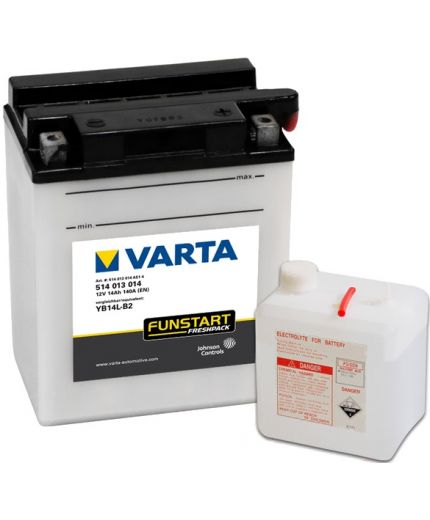 VARTA Powersports Freshpack YB14L-B2 514 013 014 (14 А/ч)