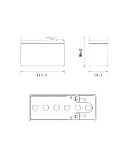 Delta CT 12026 (2.5 А/ч) Фото 3