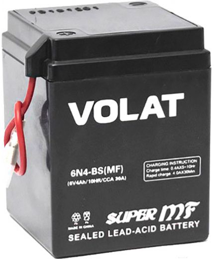 VOLAT 6N4-BS (MF) (4 А/ч)