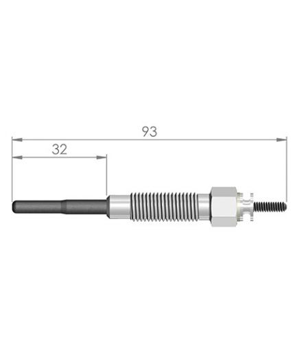 A-N PARTS Свеча накаливания