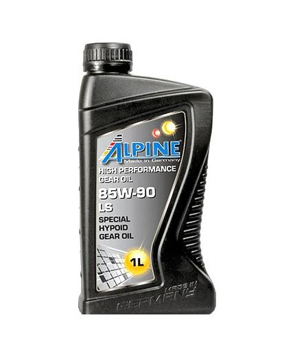 Трансмиссионное масло ALPINE Gear Oil 85W-90 LS 1л