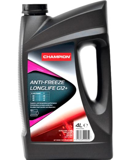 Антифриз CHAMPION Anti-Freeze Longlife концентрат G12+ 4л Фото 2