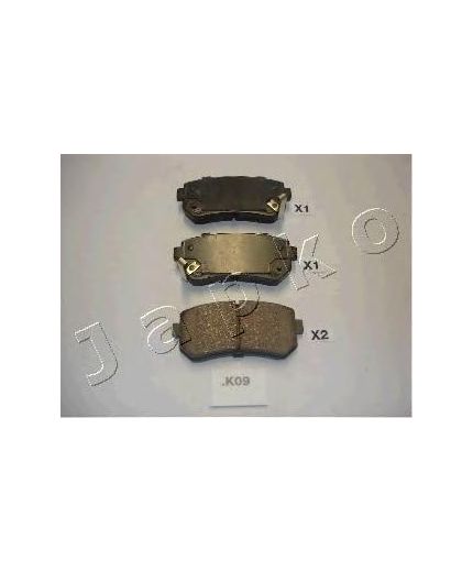 JAPKO Колодки дисковые комплект
