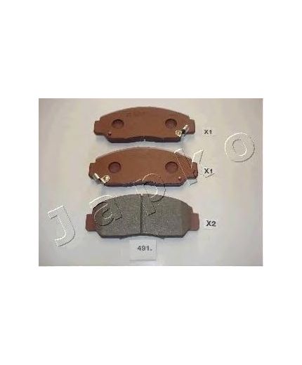 JAPKO Колодки дисковые комплект