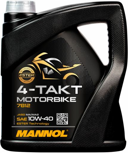 MANNOL 4-Takt Motorbike 10W-40 4л 7812 Фото 2