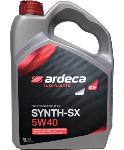 Моторное масло ARDECA SYNTH-SX 5W-40 5л Фото 2