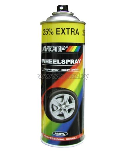 MOTIP Краска для дисков золотистая 500мл Фото 3