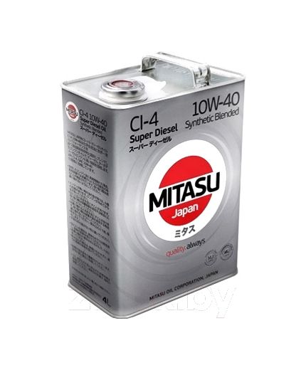 Моторное масло MITASU SUPER DIESEL 10W-40 4л