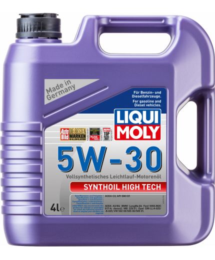 Моторное масло LIQUI MOLY Synthoil High Tech 5W-30 4л