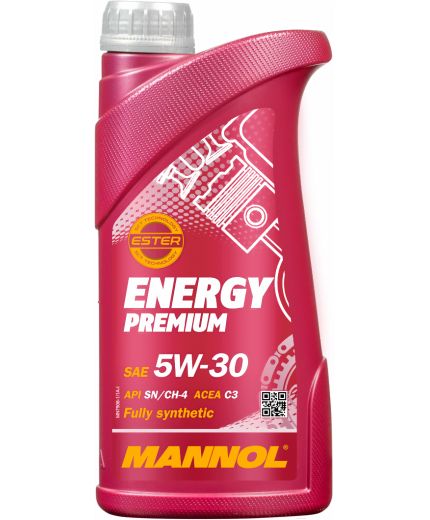 Моторное масло MANNOL Energy Premium 5W-30 API SN/CH-4 ESTER 1л