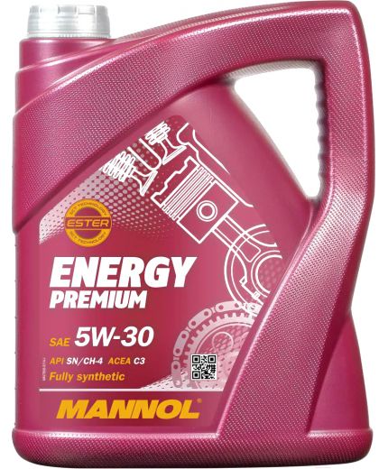 Моторное масло MANNOL Energy Premium 5W-30 API SN/CH-4 ESTER 4л