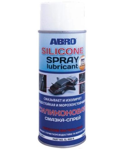 Смазка ABRO Силикон-спрей 283г Фото 2
