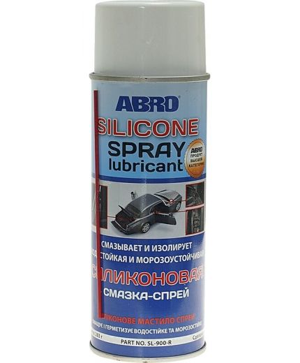 Смазка ABRO Силикон-спрей 283г Фото 3
