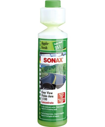 SONAX Очиститель стекол (концентрат) яблоко 250мл