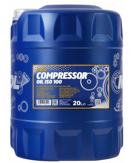 MANNOL Компрессорное масло Compressor Oil ISO 100 20л. Фото 3