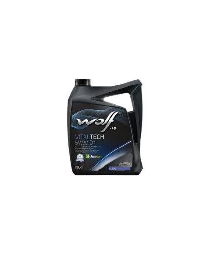 Моторное масло WOLF VitalTech 5W-30 ASIA/US D1 4л Фото 2