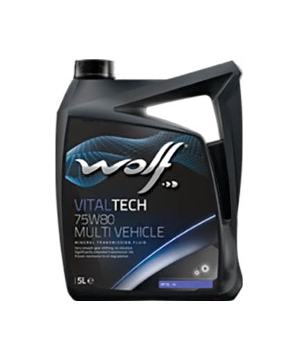 Трансмиссионное масло WOLF VitalTech 75W-80 Multi Vehicle 5 л
