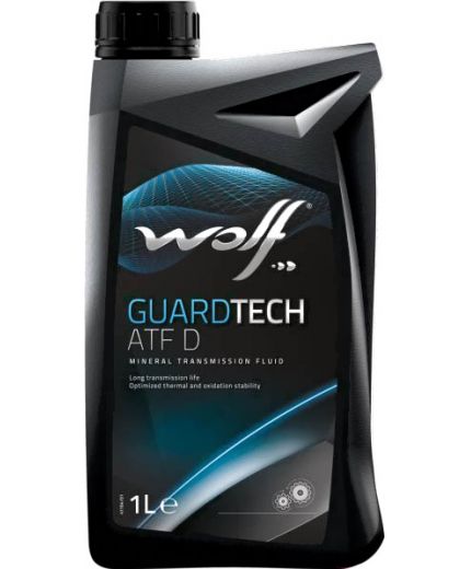 Трансмиссионное масло WOLF GuardTech ATF D 1 л