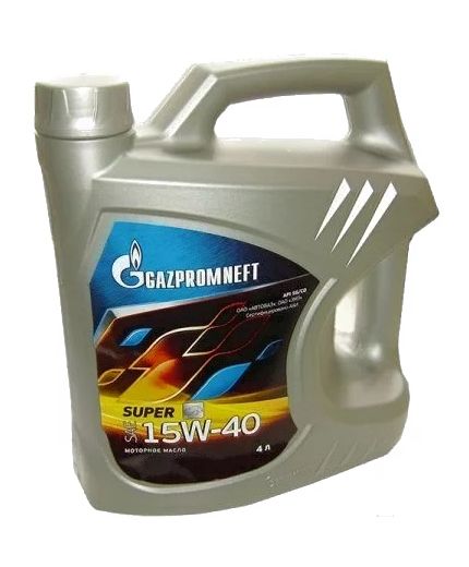 Моторное масло GAZPROMNEFT Super 15W-40 4 л Фото 2