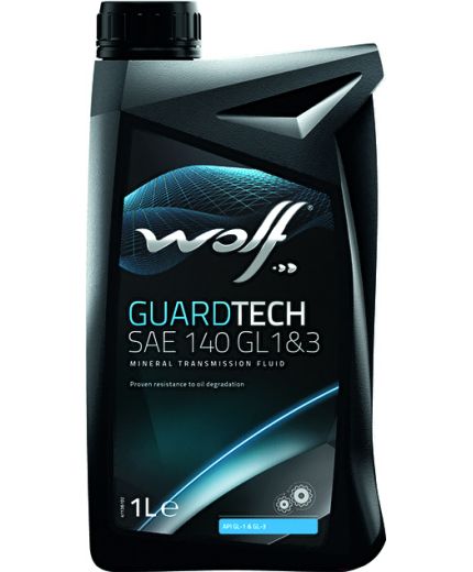 Трансмиссионное масло WOLF GuardTech SAE 140 GL 1&3 1 л