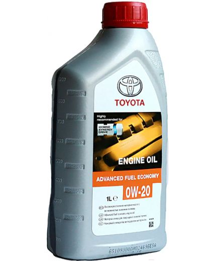 Моторное масло TOYOTA 0W-20 AFE 1л (Замена 08880-83264)