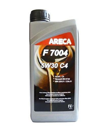 Моторное масло ARECA F7004 5W-30 C4 1л