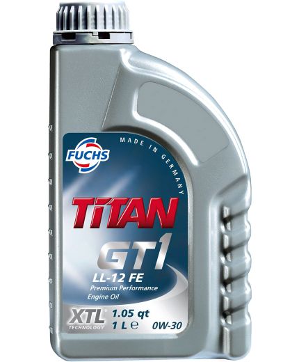 Моторное масло FUCHS TITAN GT1 LL-12 FE 0W-30 1л BMW