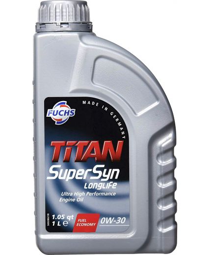 Моторное масло FUCHS TITAN Supersyn LONGLIFE 0W-30 1л