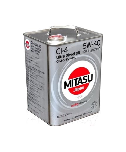 Моторное масло MITASU ULTRA DIESEL 5W-40 6л