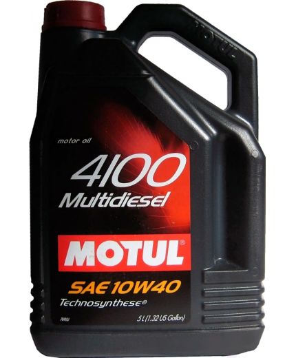Моторное масло MOTUL 4100 MULTIDIESEL CF 10W-40 5л