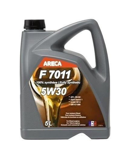 Моторное масло ARECA F7011 5W-30 5л