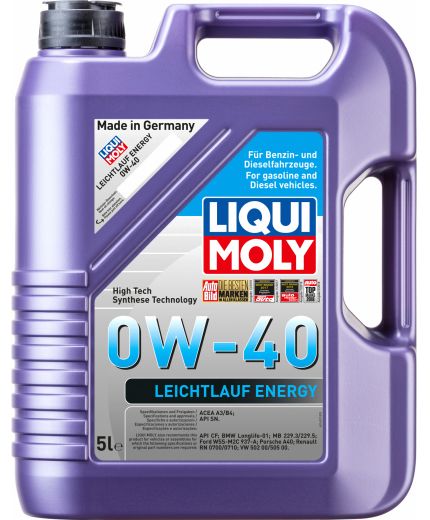Моторное масло LIQUI MOLY Leichtlauf Energy 0W-40 5л