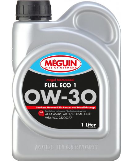 Моторное масло MEGUIN Megol Fuel Eco 1 0W-30 1л