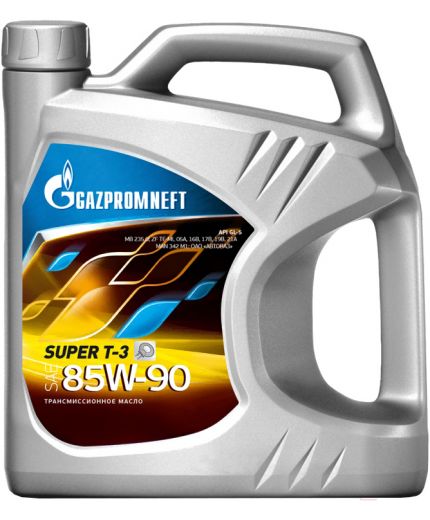 Трансмиссионное масло GAZPROMNEFT GL-5 Super T-3 85W-90 5л