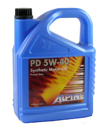 Моторное масло ALPINE PD Pumpe-Duse 5W-40 4л Фото 2