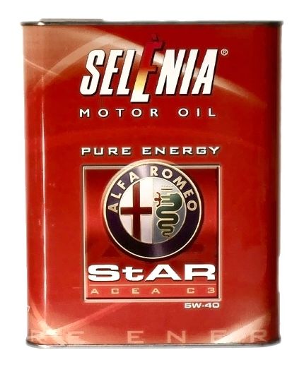 Моторное масло SELENIA STAR PURE ENERGY 5W-40 2л Фото 3