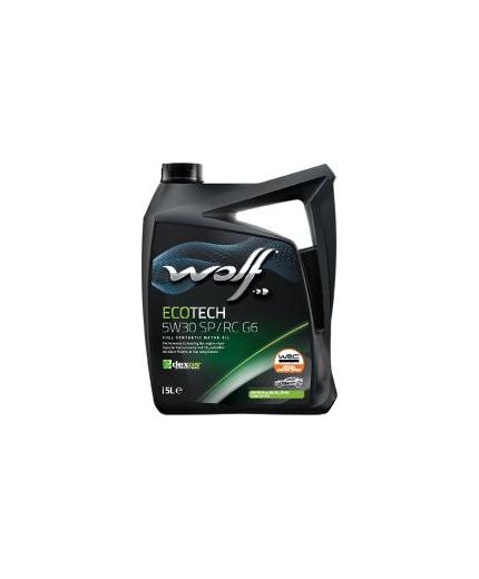 Моторное масло WOLF EcoTech SP/RC G6 5W-30 5л (заменен на 1675/5) Фото 2