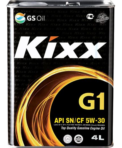 Моторное масло KIXX G1 SN PLUS 5W-30 4л Фото 2