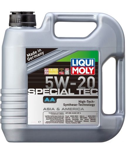 Моторное масло LIQUI MOLY Special Tec AA 5W-20 5л