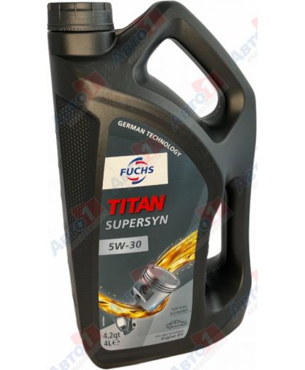Моторное масло FUCHS TITAN Supersyn 5W-30 4л Фото 2