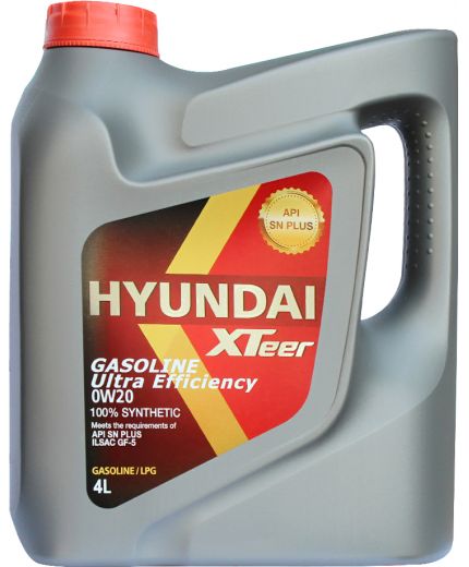 Моторное масло HYUNDAI XTeer Gasoline Ultra Efficiency 0W-20 4л