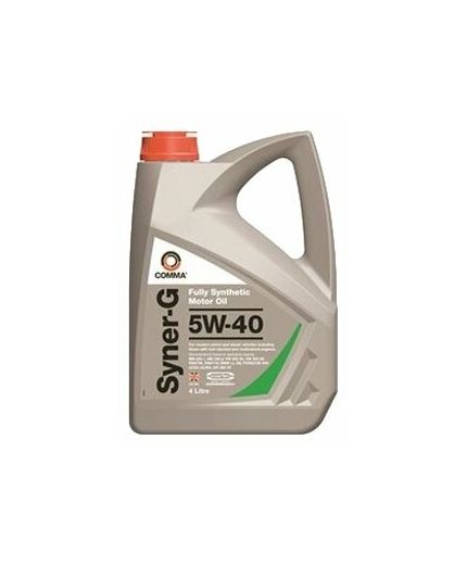 Моторное масло COMMA SYNER-G 5W-40 4л Фото 2