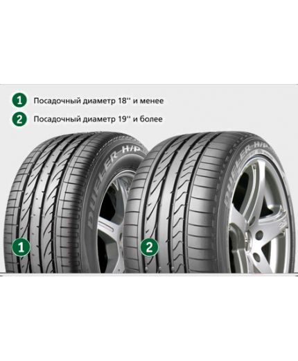 BRIDGESTONE Dueler H/P Sport 265/50R20 106V Фото 6