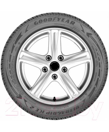 GOODYEAR UltraGrip Ice 2 225/55R17 101T Фото 6