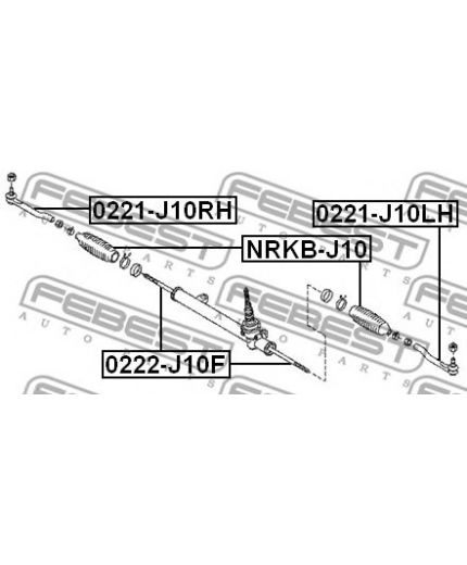 FEBEST Наконечник рулевой тяги Фото 2