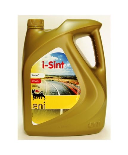 Моторное масло ENI I-SINT 5W-40 5л Фото 4