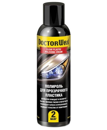DoctorWax Набор для восстановления пластиковых фар 2x118мл Фото 6