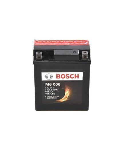 BOSCH MOBA AGM M6 12V (6 А/ч) 100A (YTX7L-4/YTX7L-BS) Фото 4