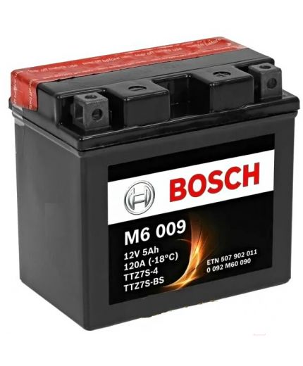 BOSCH MOBA AGM M6 12V (5 А/ч) 120A (YTZ7S-4/YTZ7S-BS) Фото 4