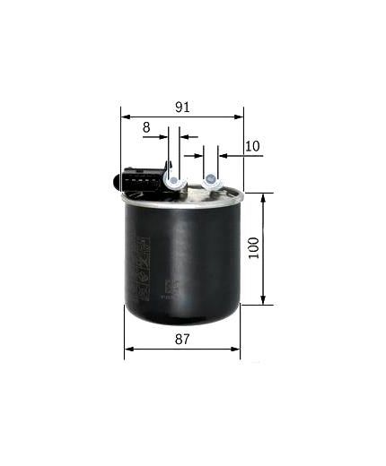 BOSCH Фильтр топливный
